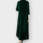 Vexalia | Luxe Velvet Flow Maxi Dress