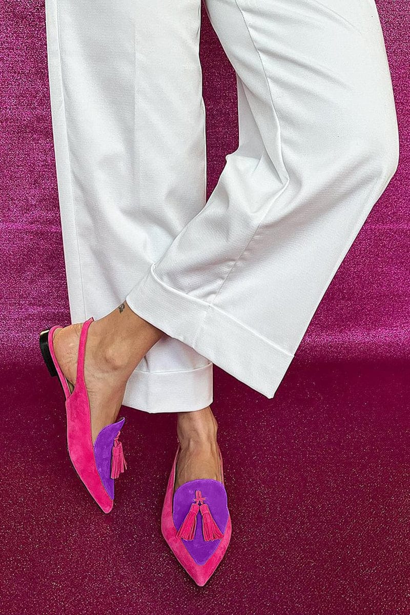 Tamyra | Tassel Slingbacks