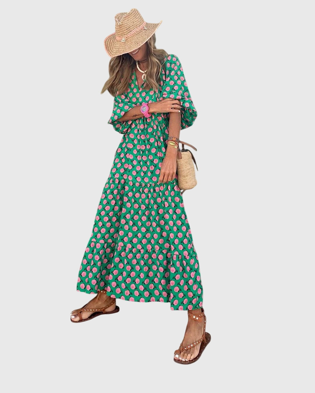 Sarah™ - Boho Maxi Dress
