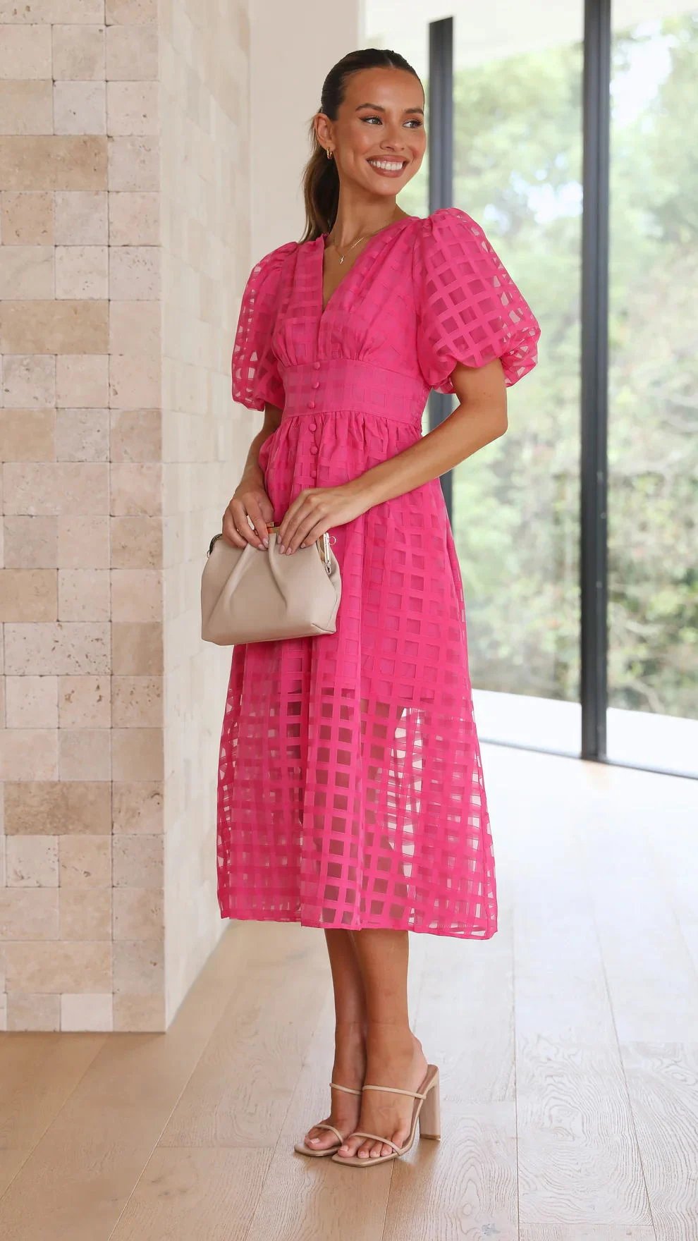Melyra | Elegant Midi Dress