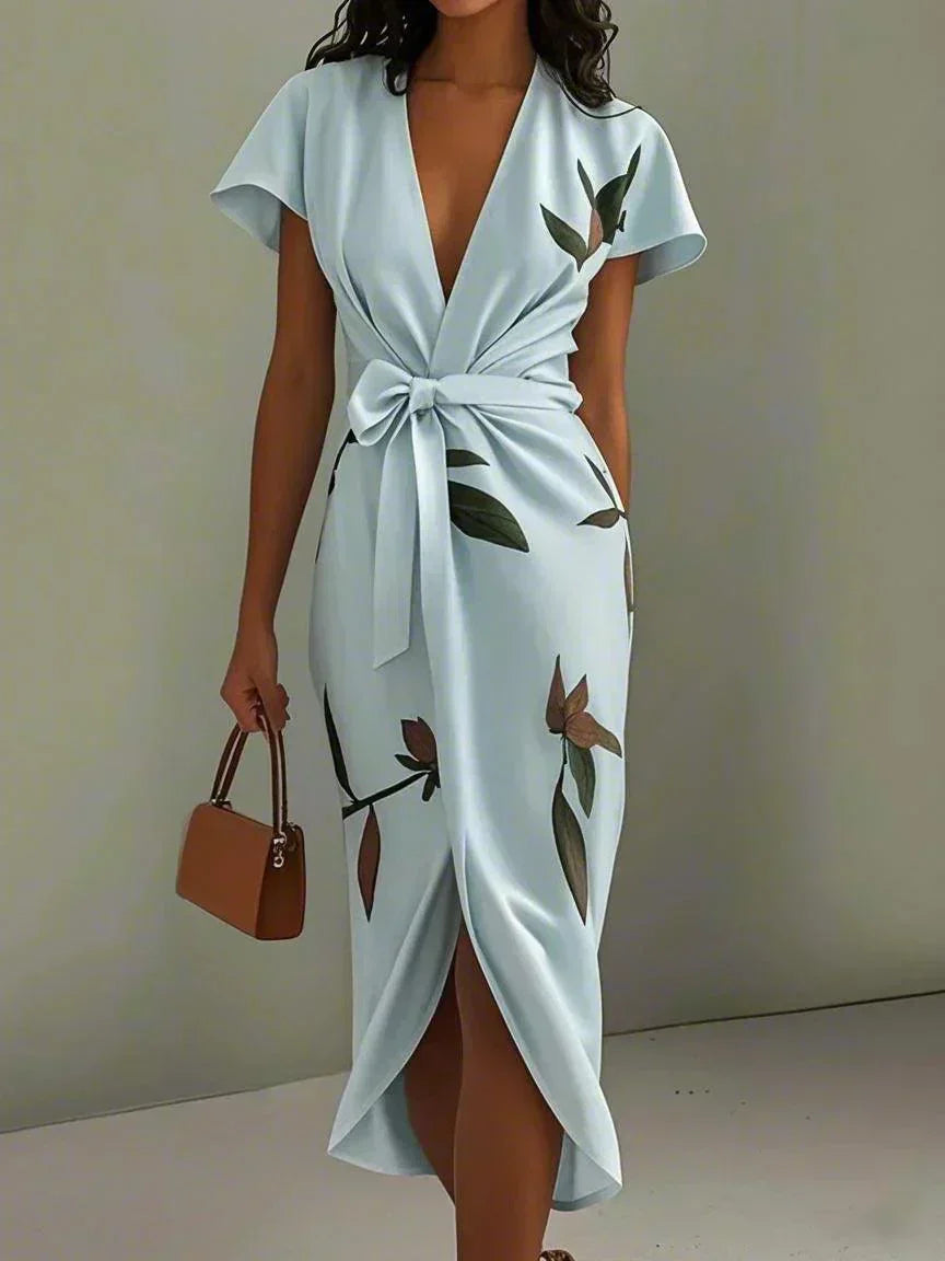 Elyanovra | Elegant Wrap Dress