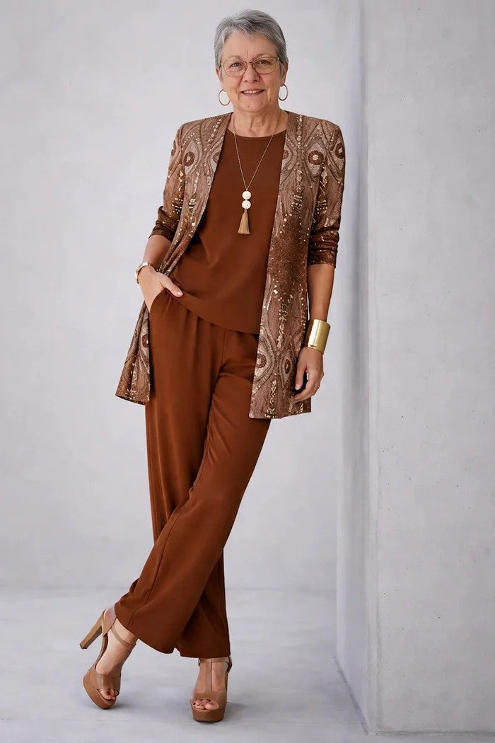 Nymerovia | Sophisticated Three Piece Set