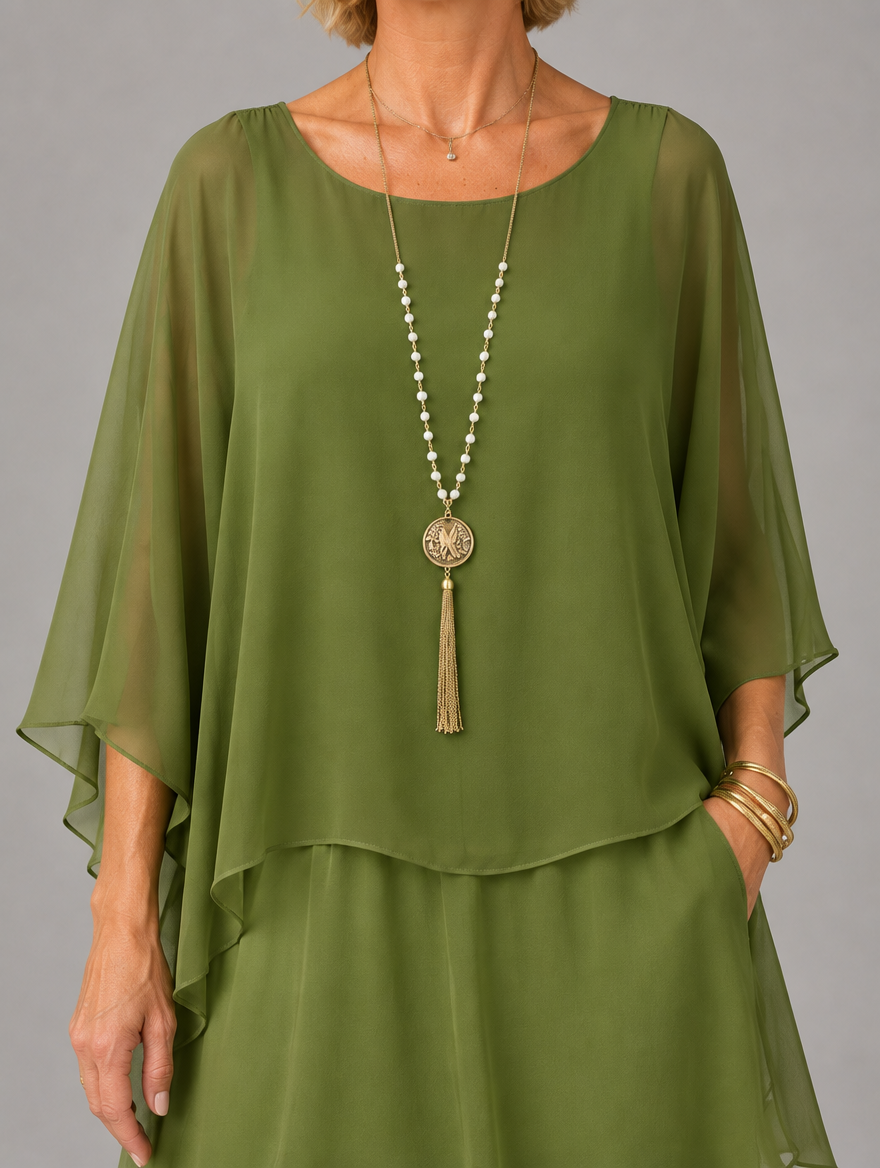 Ozaelyn | Elegant Maxi Dress