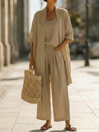 Olyndavira | Elegant Three-Piece Set