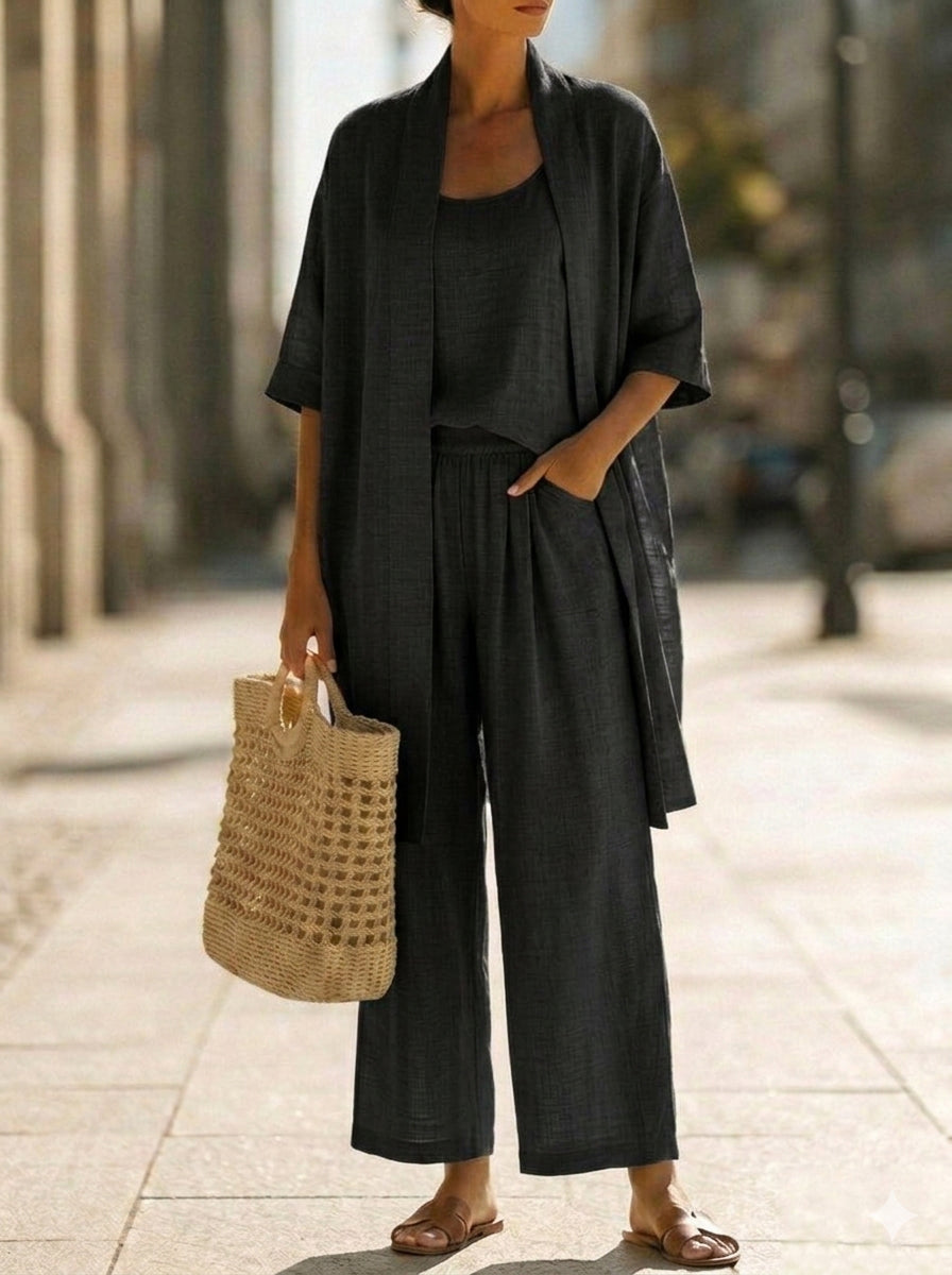 Olyndavira | Elegant Three-Piece Set