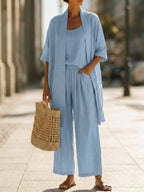 Olyndavira | Elegant Three-Piece Set