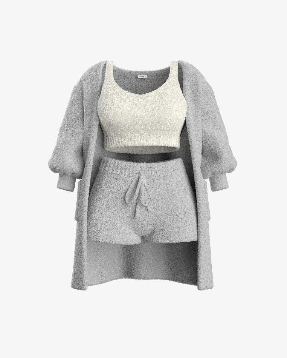 Kaysynlee | Comfortable Knitted Pajama Set