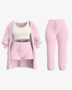 Kaysynlee | Comfortable Knitted Pajama Set