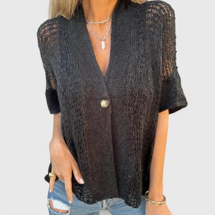Calista | Elegant Knitted Shirt