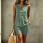 Morqia | Elegant Two Piece Set