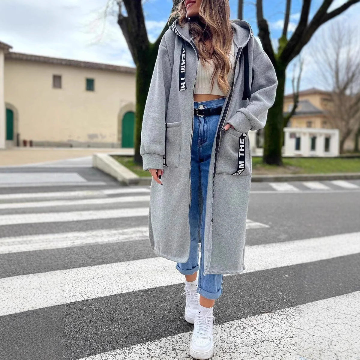 Mya | Elegant Hooded Sweater