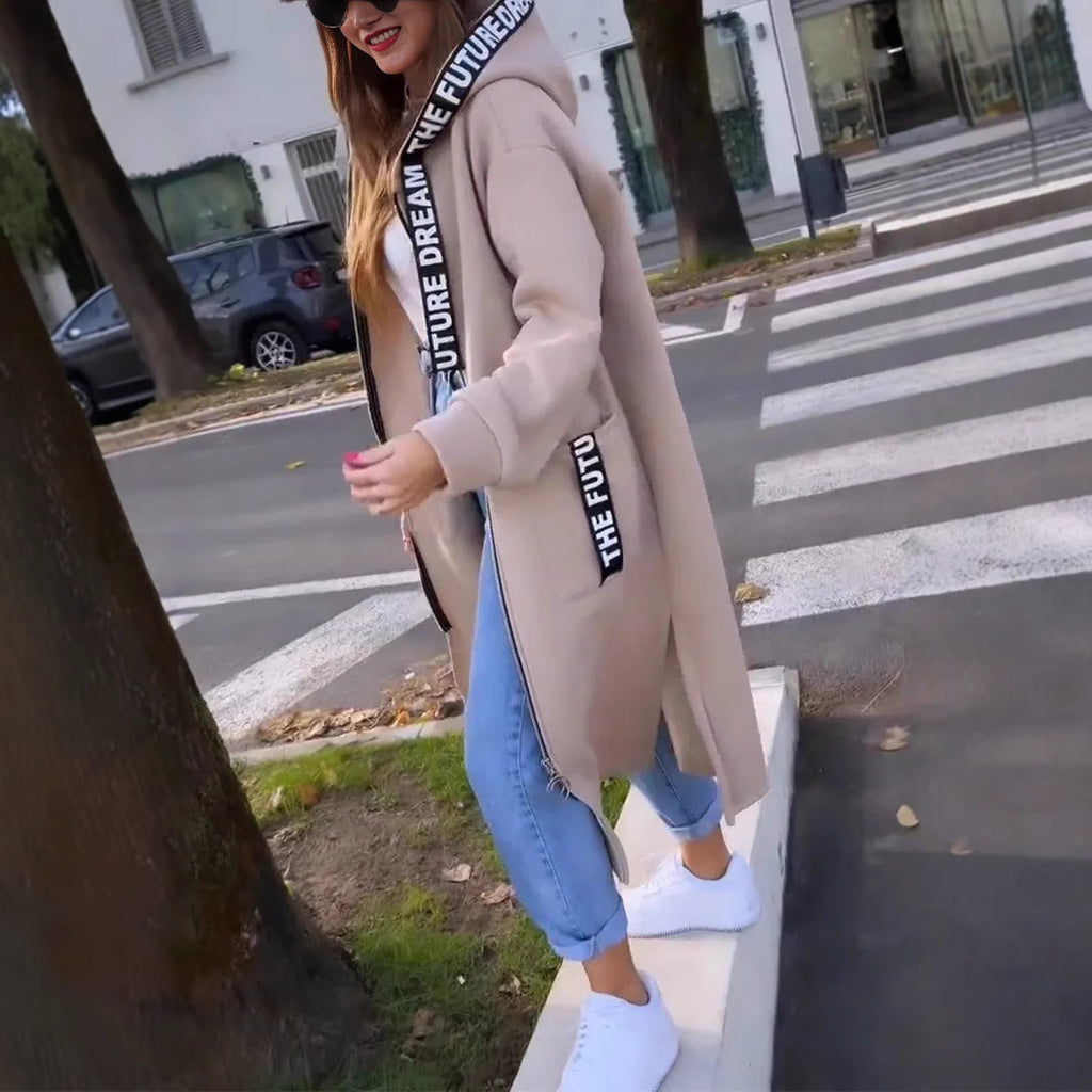 Mya | Elegant Hooded Sweater