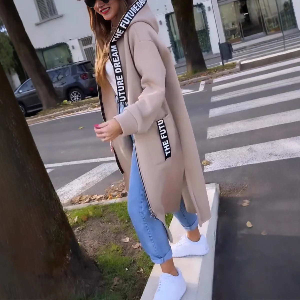 Mya | Elegant Hooded Sweater