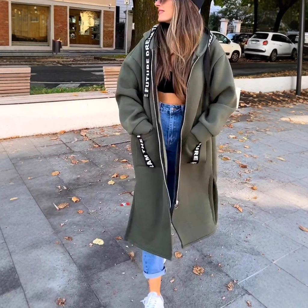 Mya | Elegant Hooded Sweater
