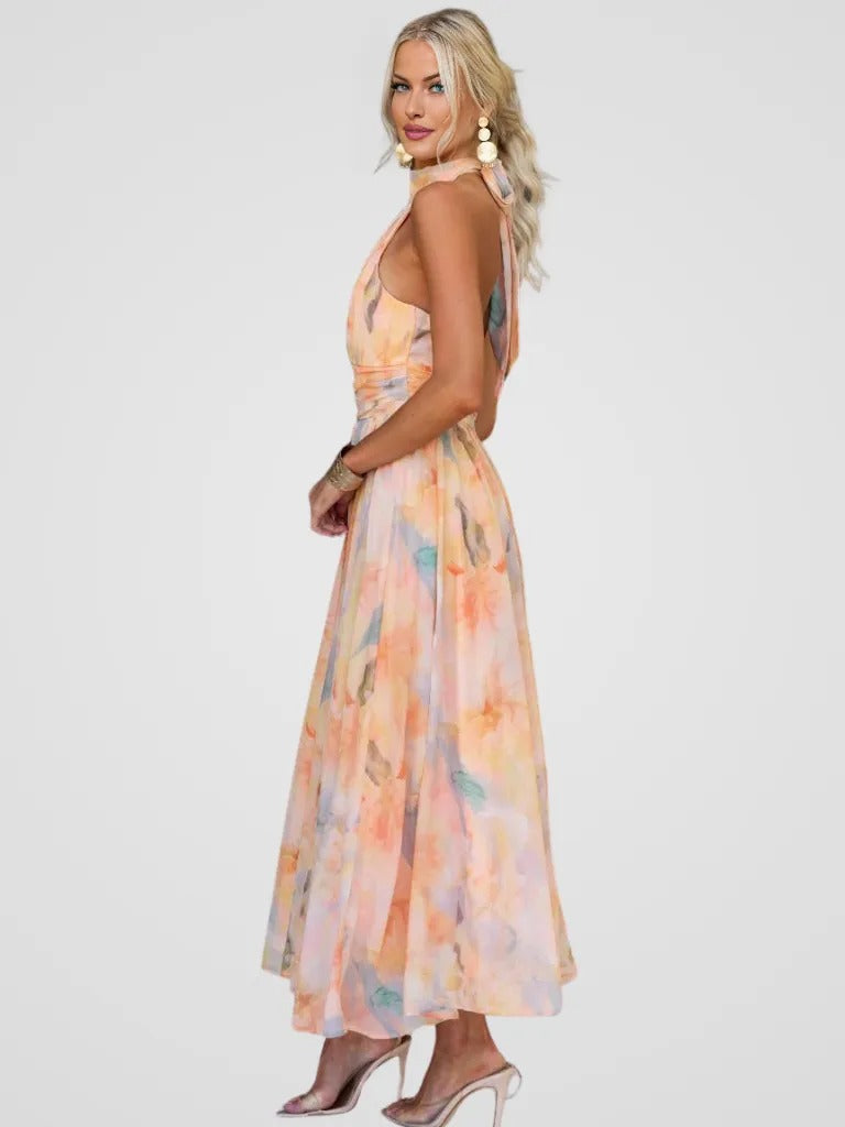 Elviana™ | Elegant Midi Dress